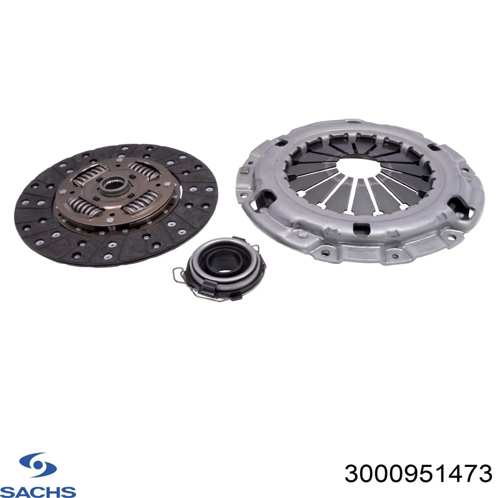 Купить 3000951473 Sachs Комплект сцепления (диск, корзина, подшипник)