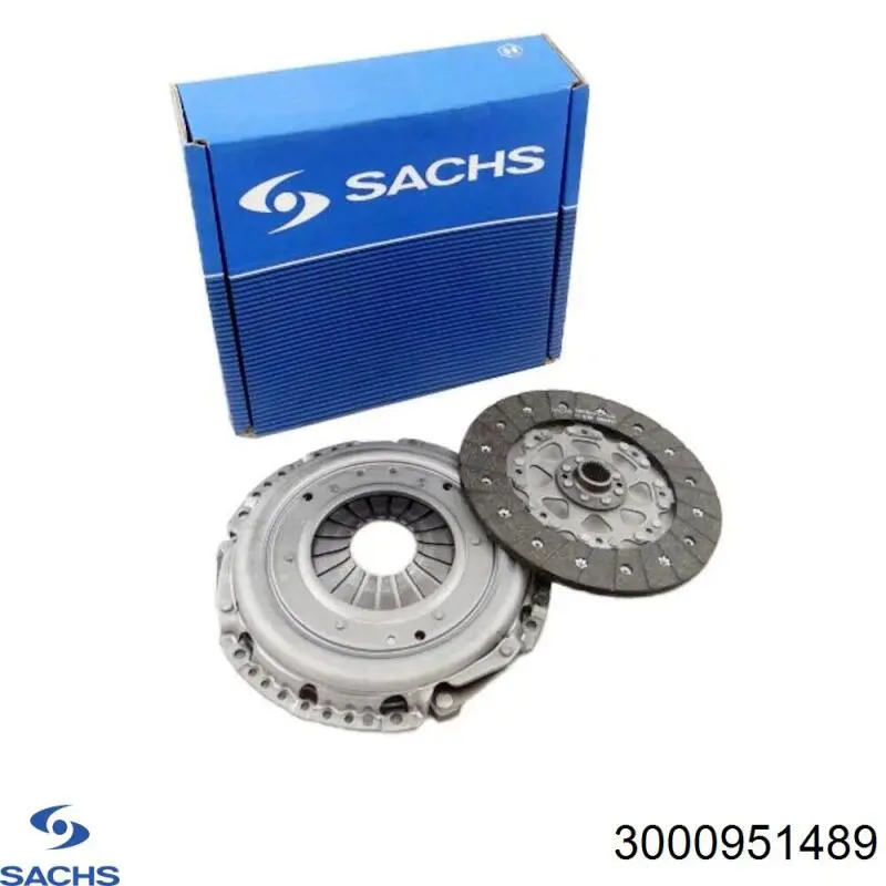 Комплект сцепления (3 части) Sachs 3000951489 цена, от 118.10 USD