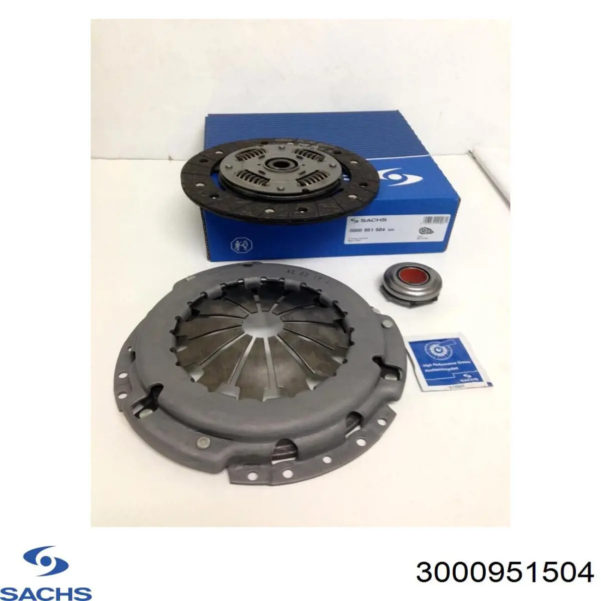 Комплект сцепления (3 части) Sachs 3000951504 цена, от 147.20 USD
