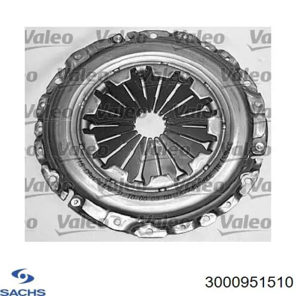 Комплект сцепления (3 части) Sachs 3000951510 цена, от 114.83 USD