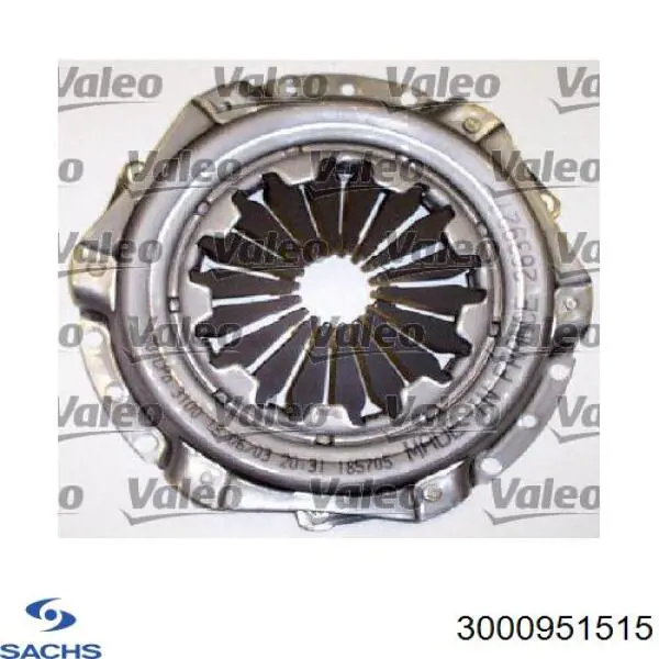 Комплект сцепления (3 части) Sachs 3000951515 цена, от 87.13 USD