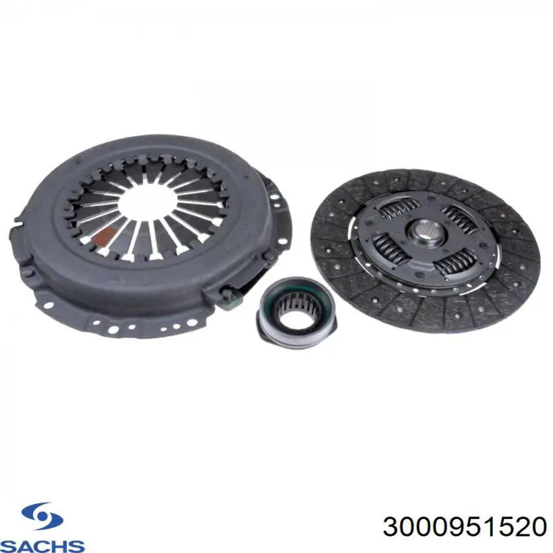 3000951520 Sachs Сцепление в сборе