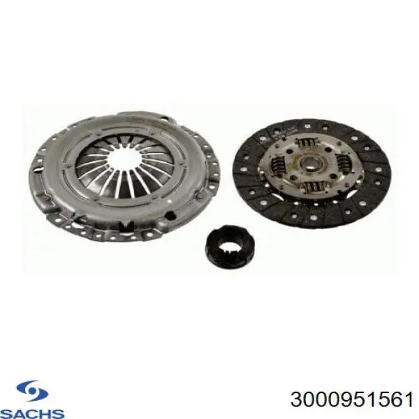Купить 3000951561 Sachs Комплект сцепления (диск, корзина, подшипник)