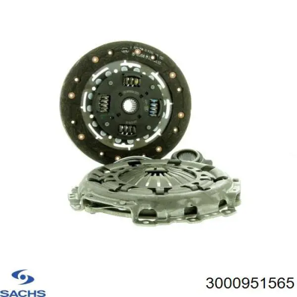 Купить 3000951565 Sachs Комплект сцепления (диск, корзина, подшипник)