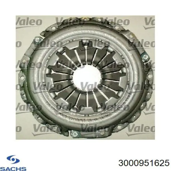 Комплект сцепления (3 части) Sachs 3000951625 цена, от 140.79 USD
