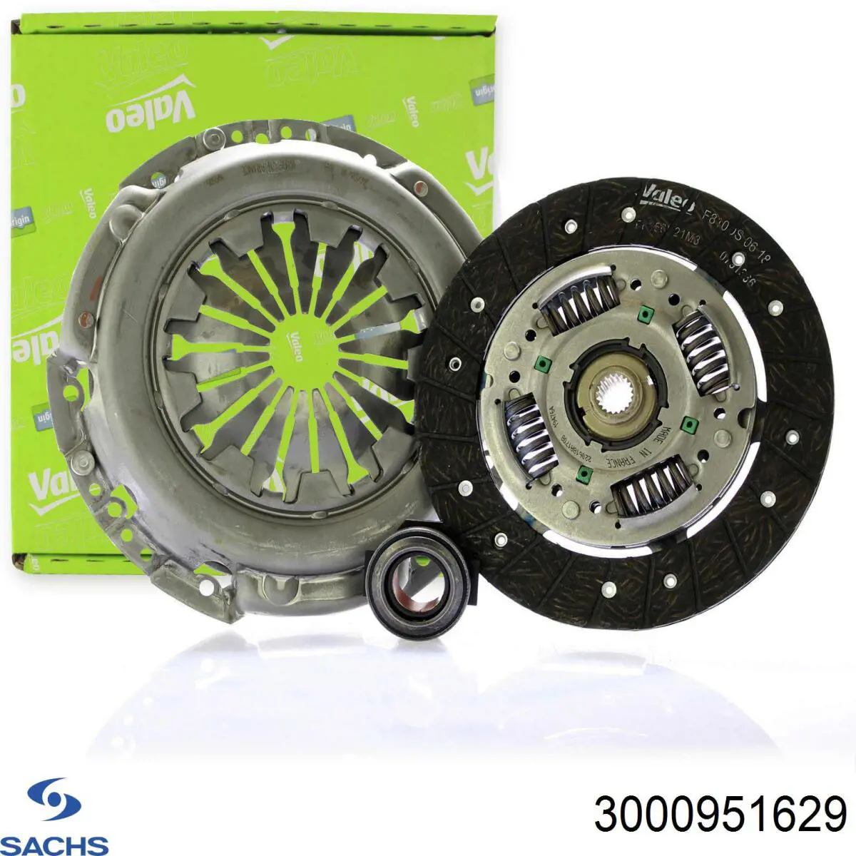 Купить 3000950691 Sachs Комплект сцепления (диск, корзина, подшипник)