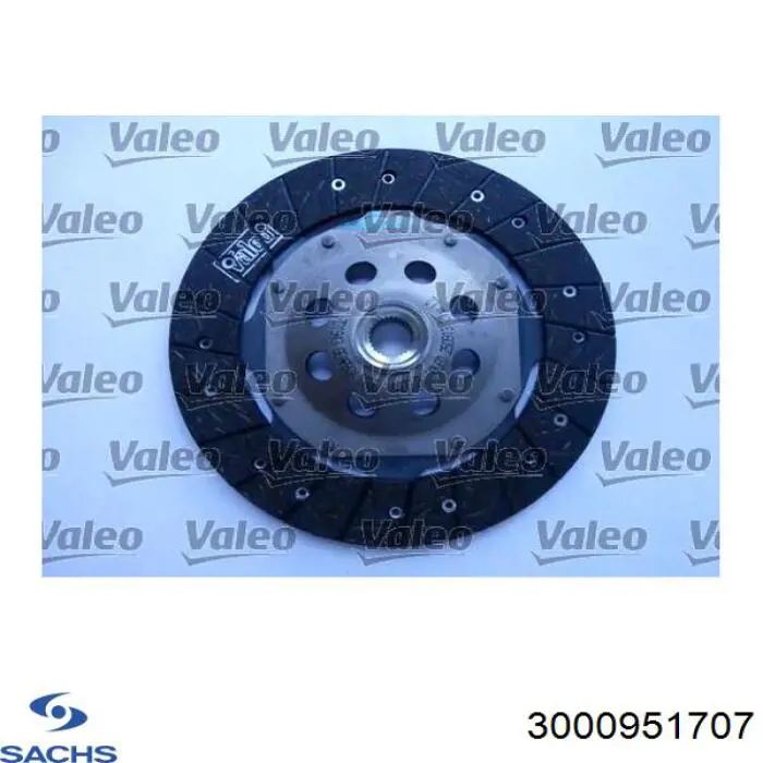 Купить 3000951707 Sachs Комплект сцепления (диск, корзина, подшипник)