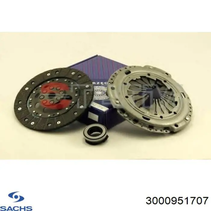 Комплект сцепления (3 части) Sachs 3000951707 цена, от 217.28 USD