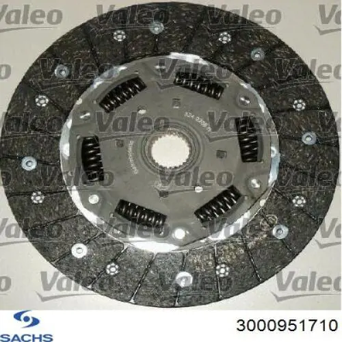 Комплект сцепления (3 части) Sachs 3000951710 цена, от 179.28 USD