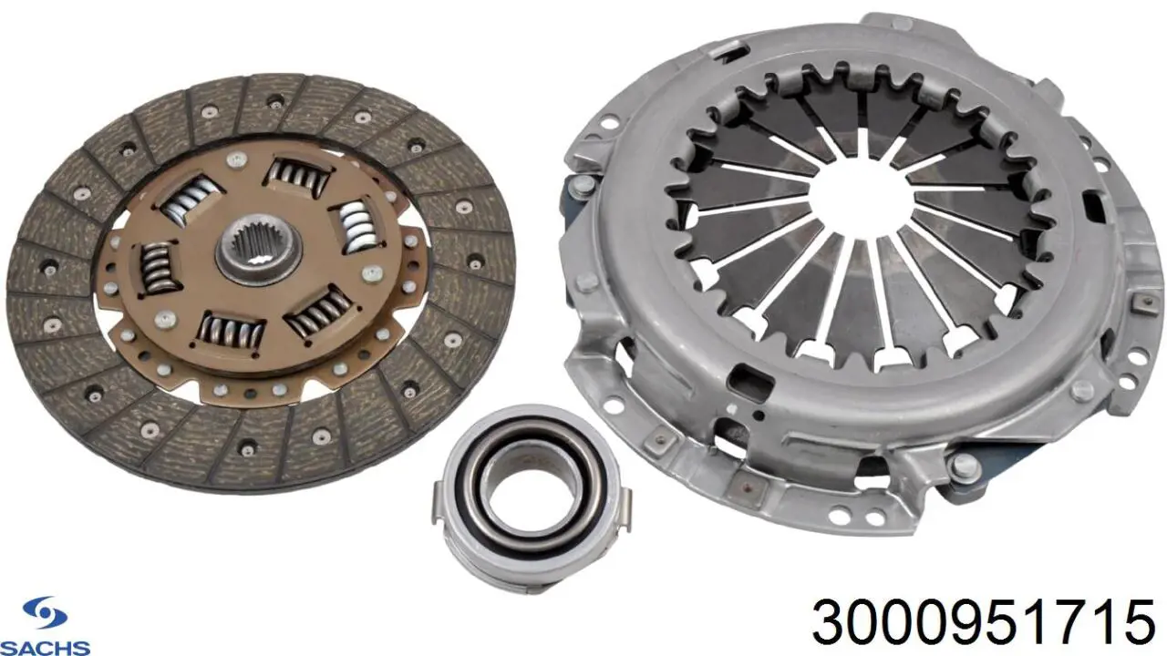 3000951715 Sachs Сцепление в сборе