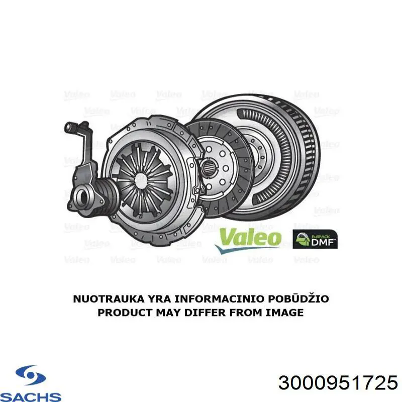 3000951725 Sachs Сцепление в сборе