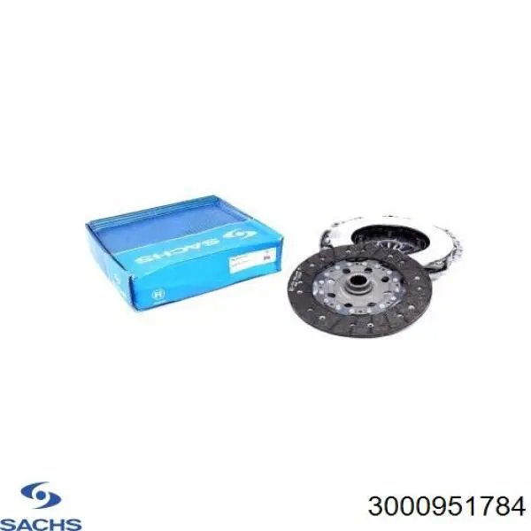 Комплект сцепления (3 части) Sachs 3000951784 цена, от 239.04 USD
