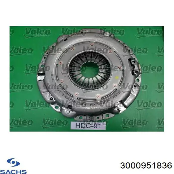 Комплект сцепления (3 части) Sachs 3000951836 цена, от 657.30 USD