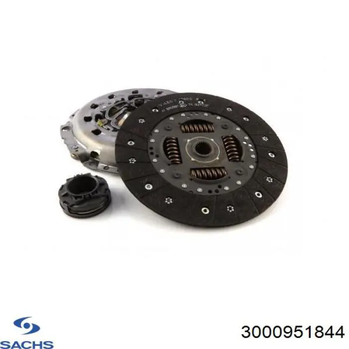 Купить 3000951844 Sachs Комплект сцепления (диск, корзина, подшипник)