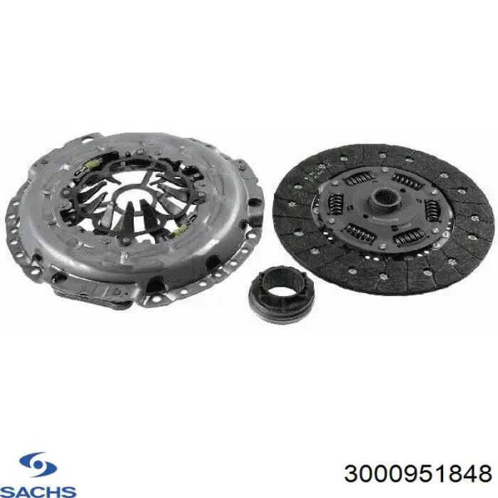Комплект сцепления (3 части) Sachs 3000951848 цена, от 298.16 USD