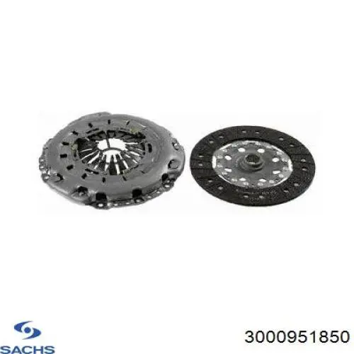 Комплект сцепления (3 части) Sachs 3000951850 цена, от 319.56 USD