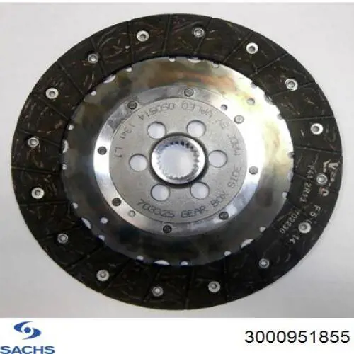 Купить 3000951855 Sachs Комплект сцепления (диск, корзина, подшипник)
