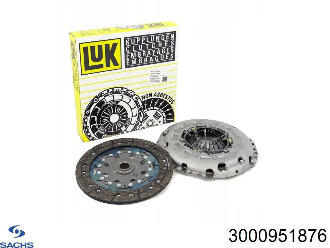 3000951876 Sachs Сцепление в сборе