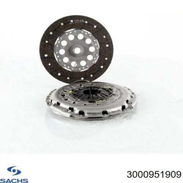 Комплект сцепления (3 части) Sachs 3000951909 цена, от 261.45 USD