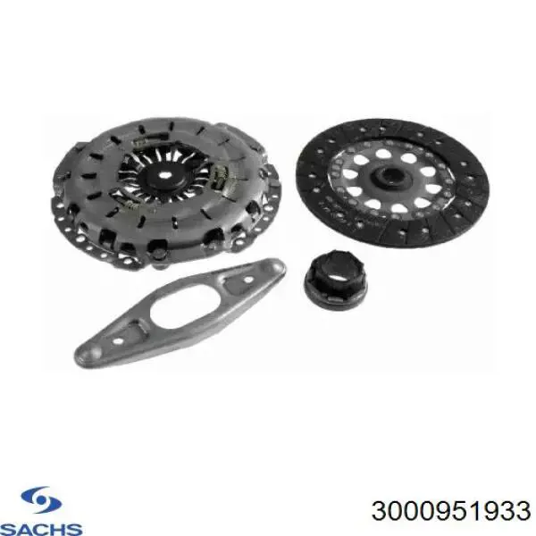 Купить 3000951933 Sachs Комплект сцепления (диск, корзина, подшипник)