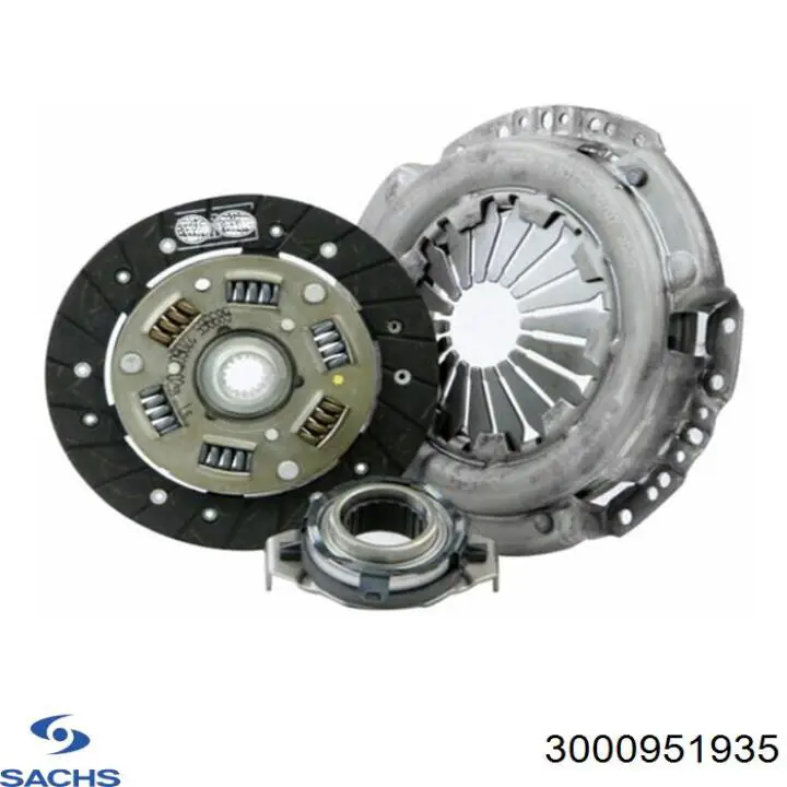 3000951935 Sachs Сцепление в сборе