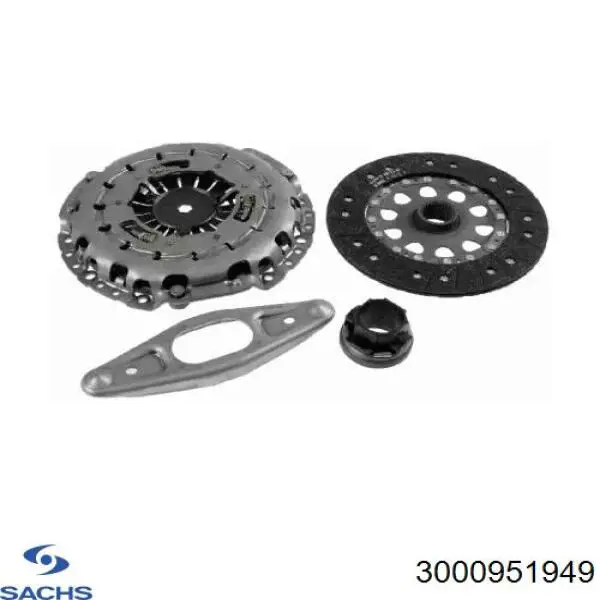 Комплект сцепления (3 части) Sachs 3000951949 цена, от 304.17 USD