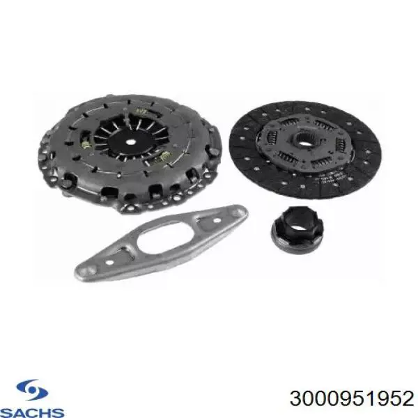 Комплект сцепления (3 части) Sachs 3000951952 цена, от 242.74 USD