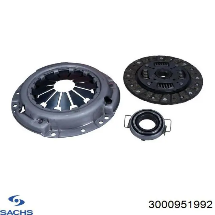 Комплект сцепления (3 части) Sachs 3000951992 цена, от 88.24 USD