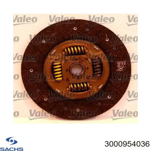 Комплект сцепления (3 части) Sachs 3000954036 цена, от 162.14 USD