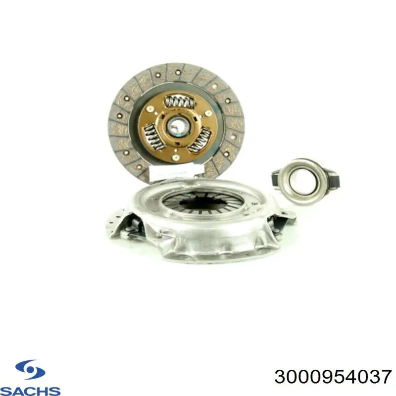 Купить 3000954037 Sachs Комплект сцепления (диск, корзина, подшипник)