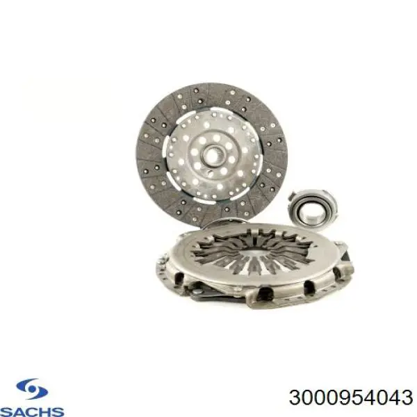 Комплект сцепления (3 части) Sachs 3000954043 цена, от 273.29 USD