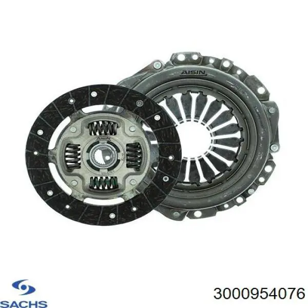 Комплект сцепления (3 части) Sachs 3000954076 цена, от 117.68 USD