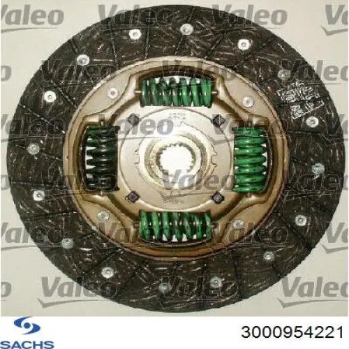Комплект сцепления (3 части) Sachs 3000954221 цена, от 141.05 USD