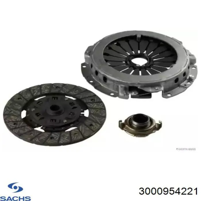 Купить 3000954221 Sachs Комплект сцепления (диск, корзина, подшипник)