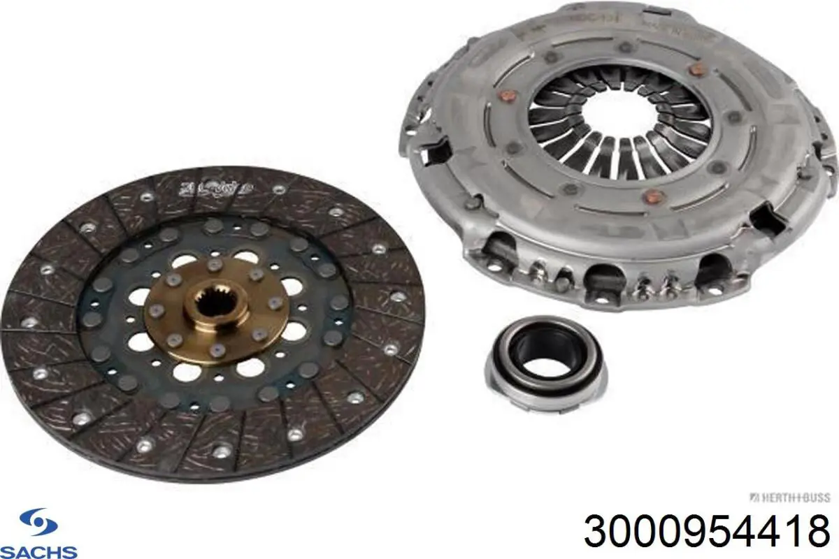 Комплект сцепления (3 части) Sachs 3000954418 цена, от 240.57 USD
