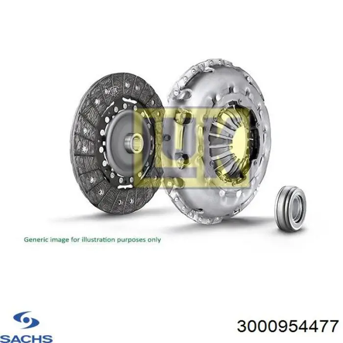 3000954477 Sachs Сцепление в сборе