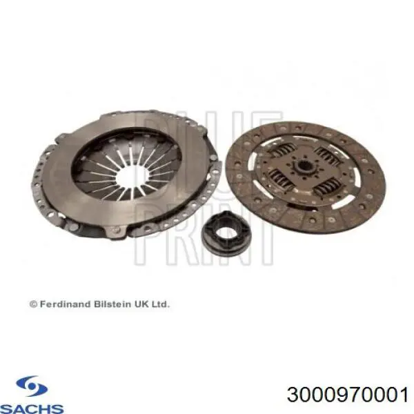 Комплект сцепления (3 части) Sachs 3000970001 цена, от 367.31 USD