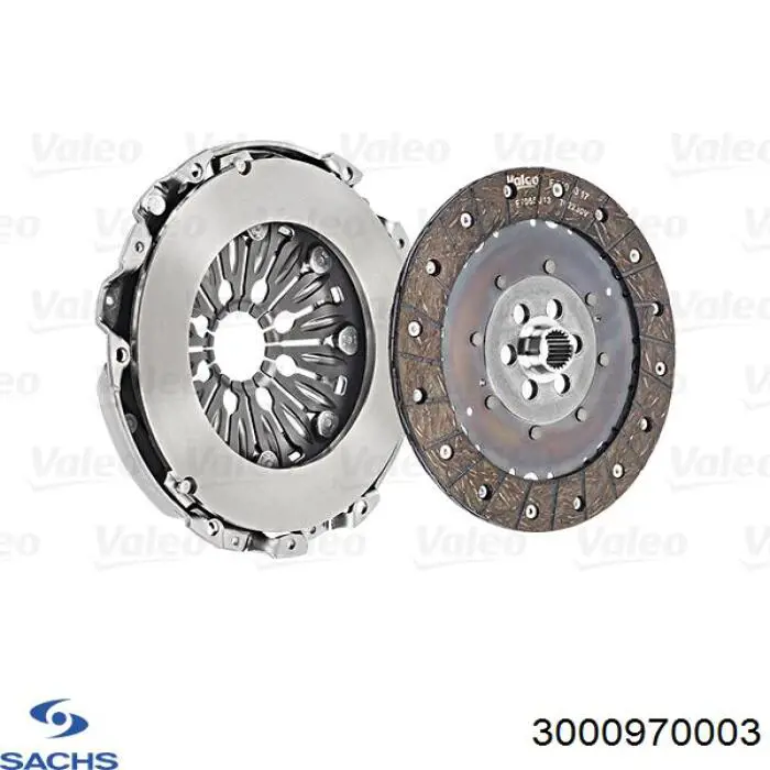 Комплект сцепления (3 части) Sachs 3000970003 цена, от 187.10 USD