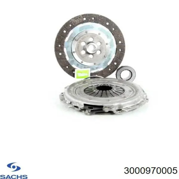 Купить 3000970005 Sachs Комплект сцепления (диск, корзина, подшипник)