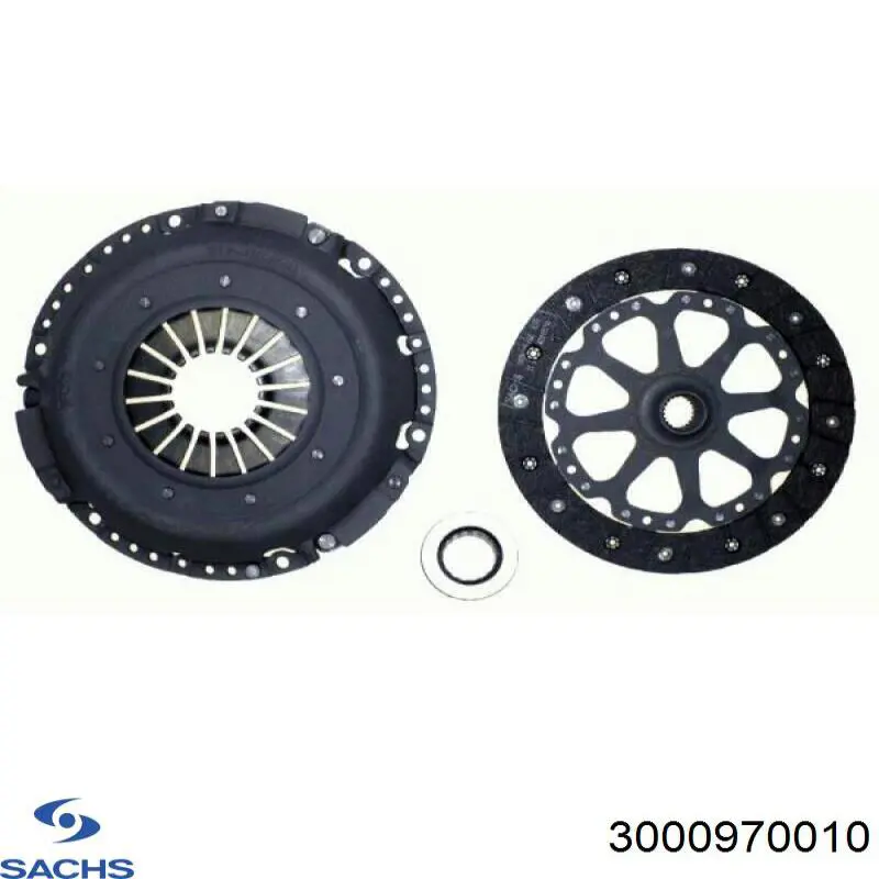 Комплект сцепления (3 части) Sachs 3000970010 цена, от 260.60 USD