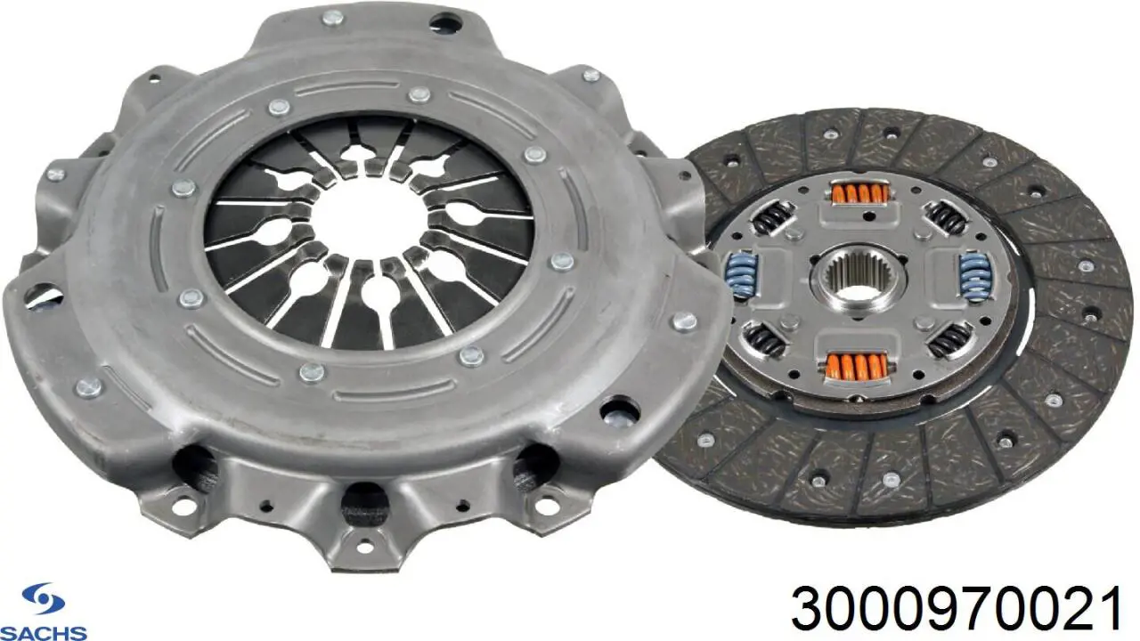 Комплект сцепления (3 части) Sachs 3000970021 цена, от 207.51 USD