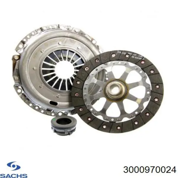 3000970024 Sachs kit de embraiagem (3 peças)