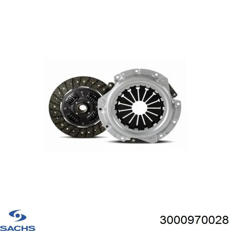 Комплект сцепления (3 части) Sachs 3000970028 цена, от 249.75 USD