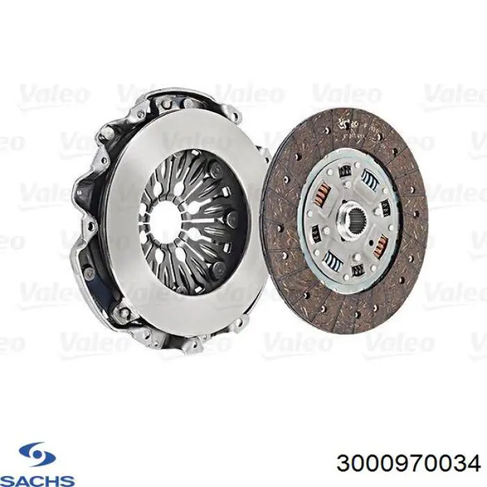 Комплект сцепления (3 части) Sachs 3000970034 цена, от 242.03 USD