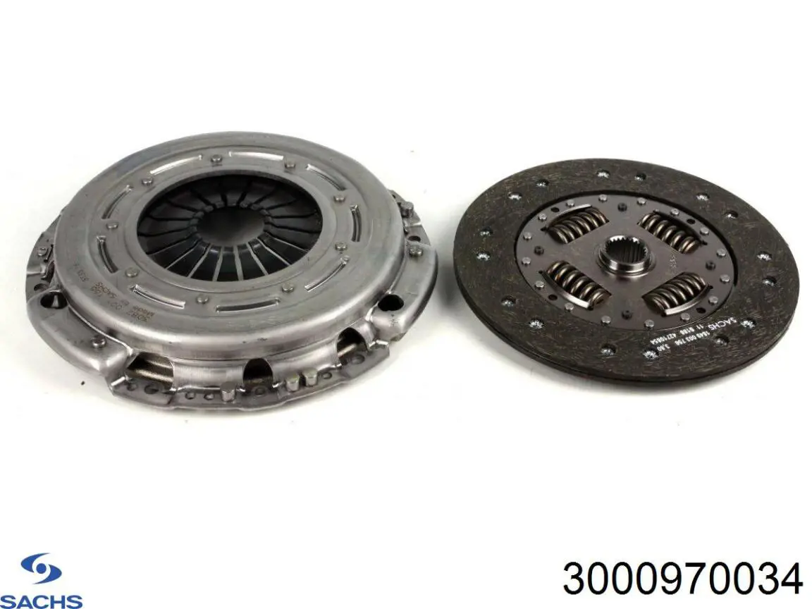 Купить 3000970034 Sachs Комплект сцепления (диск, корзина, подшипник)