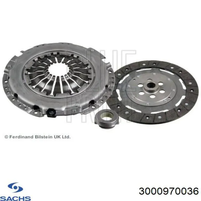 Комплект сцепления (3 части) Sachs 3000970036 цена, от 224.60 USD