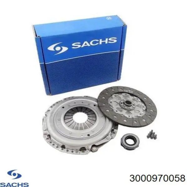 3000 970 058 Sachs kit de embraiagem (3 peças)