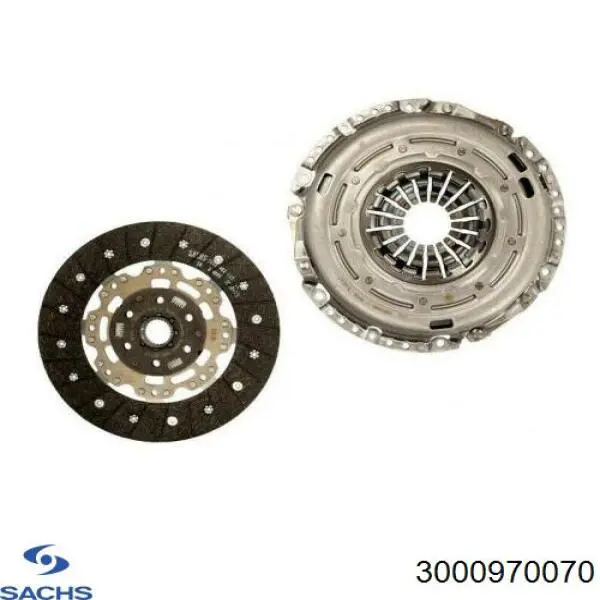 Комплект сцепления (3 части) Sachs 3000970070 цена, от 244.94 USD