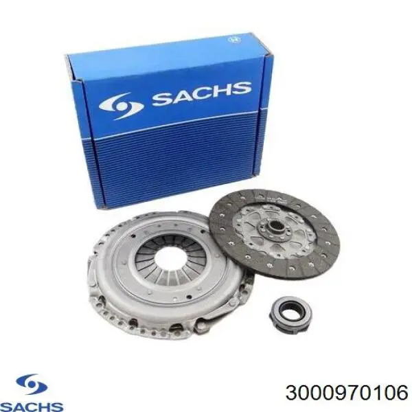 3000970106 Sachs kit de embraiagem (3 peças)