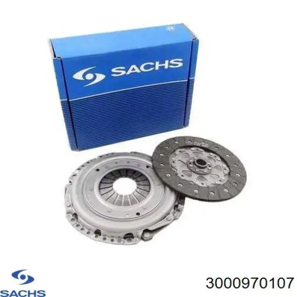 3000 970 107 Sachs kit de embraiagem (3 peças)